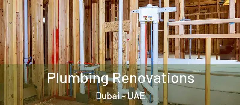  Plumbing Renovations Dubai - UAE